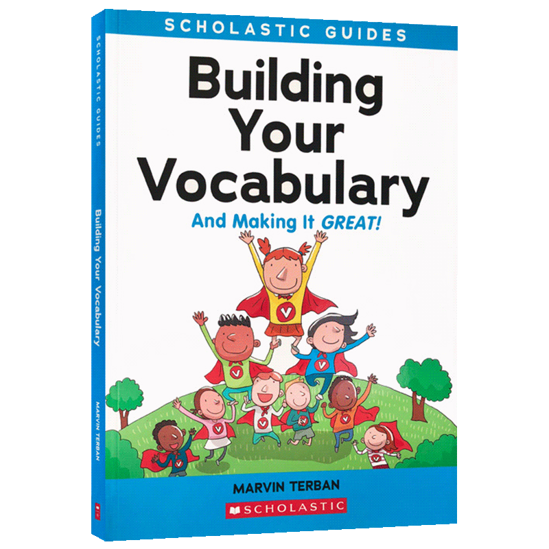 学乐英语词汇检查指南 英文原版 Scholastic Guide Building Your Vocabulary 小学英语辅导书籍英文版家庭练习语句读物进口书正版