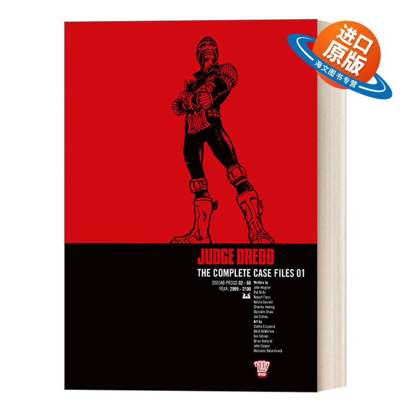 英文原版 Judge Dredd Case Files 01 特警判官 漫画合集#1 英文版 进口英语原版书籍