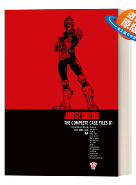 英文原版 Judge Dredd Case Files 01 特警判官 漫画合集#1 英文版 进口英语原版书籍