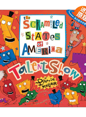 英文原版 The Scrambled States of America Talent Show 美利坚众和国的古怪故事之才艺秀 英文版 进口英语原版书籍