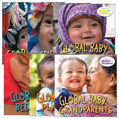 英文原版 Global Babies 全球宝宝系列6册套装 儿童绘本 纸板书 Maya Ajmera 玩耍时间 睡觉时间 英文版 进口英语原版书籍