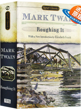 正版 艰苦岁月 英文原版 Roughing It 苦行记 英文版小说 马克吐温世界名著 进口英语文学书籍