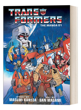 变形金刚漫画1 英文原版 Transformers The Manga  Vol. 1 Ban Magami 英文版 进口英语原版书籍