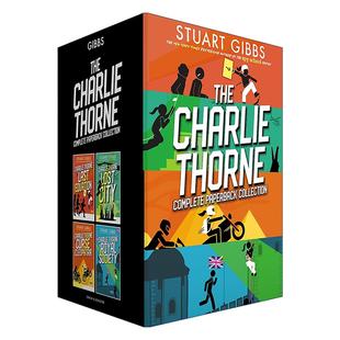 英文原版 The Charlie Thorne Complete Collection 查理·索恩与失落之城 1-4册盒装 英文版 进口英语原版书籍