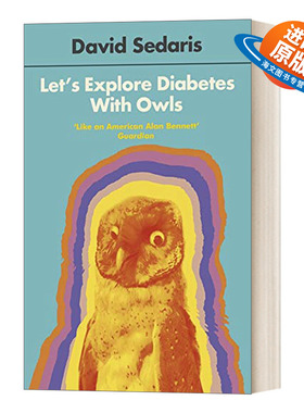 英文原版 Let's Explore Diabetes With Owls 与猫头鹰一起检查糖尿病 戴维·塞达里斯 David Sedaris 英文版 进口英语原版书籍