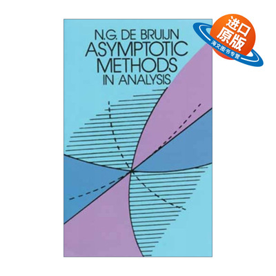 英文原版 Asymptotic Methods in Analysis 分析中的渐近方法 N. G. de Bruijn 英文版 进口英语原版书籍