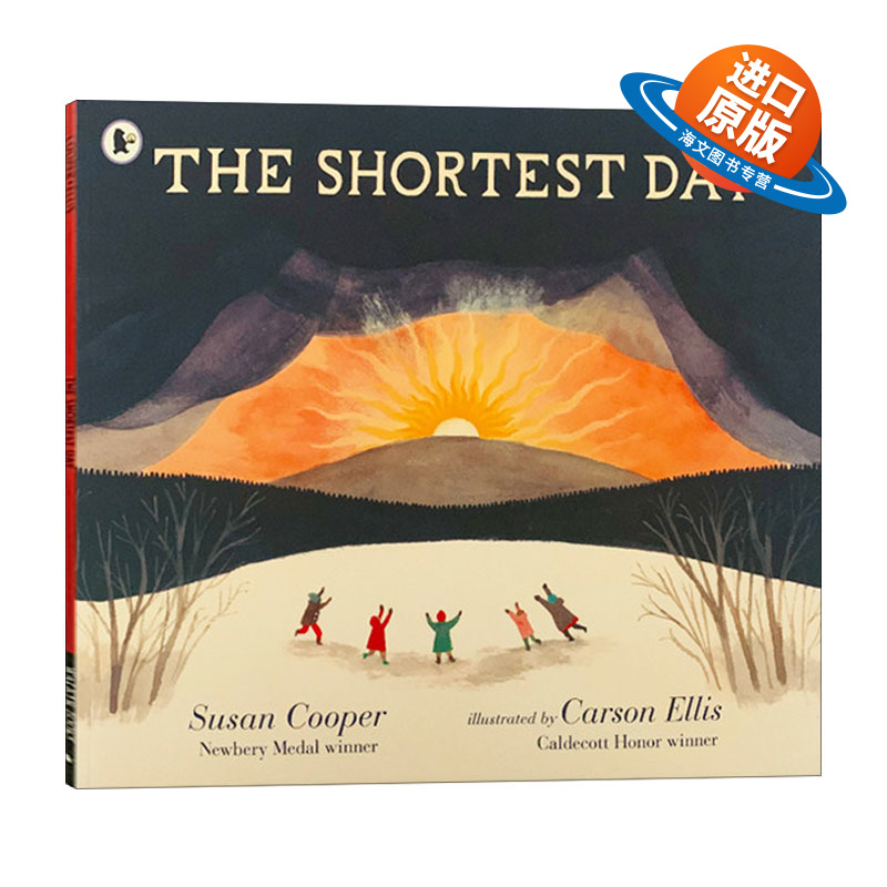 英文原版绘本 The Shortest Day 极昼日 英文版 进口英语原版书籍
