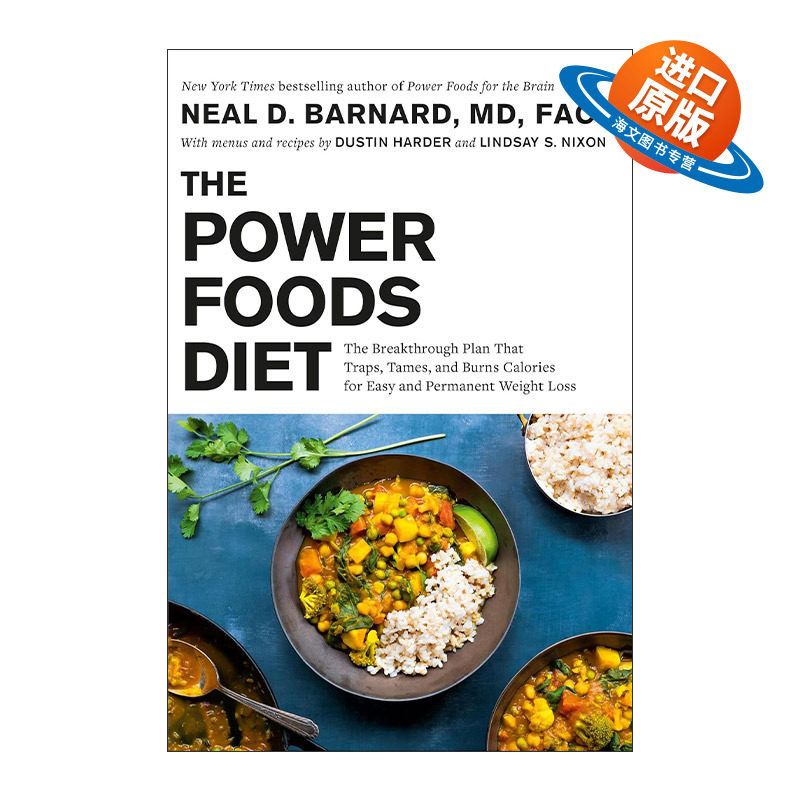 英文原版 The Power Foods Diet 能量食物饮食 捕捉驯服和燃烧卡路里突破性计划 精装 英文版 进口英语原版书籍