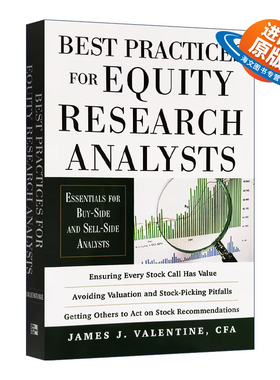 英文原版 Best Practices for Equity Research 证券分析师实践指南 英文版 进口英语原版书籍