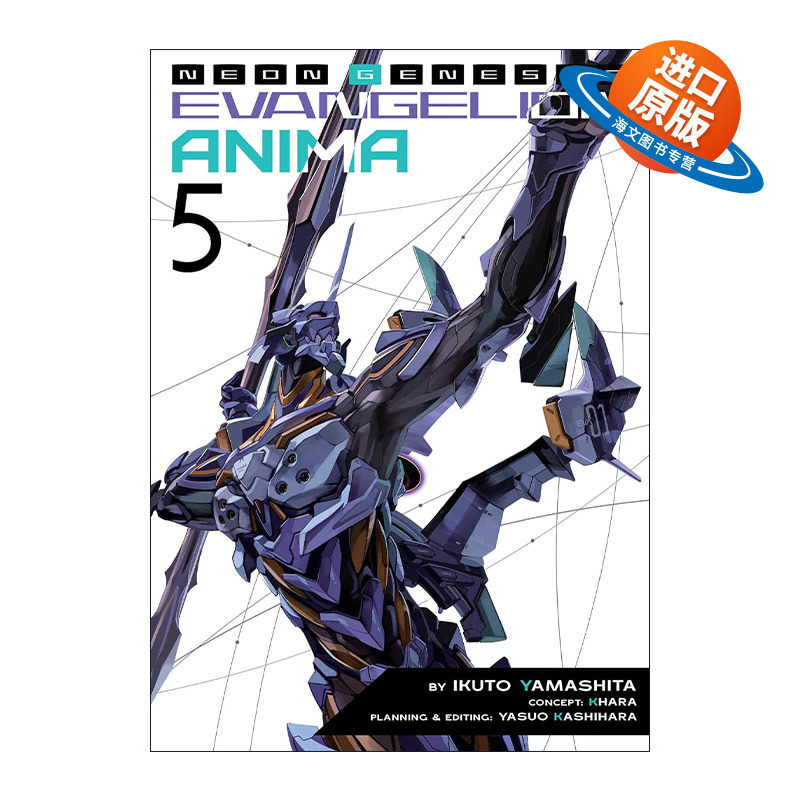 英文原版 Neon Genesis Evangelion ANIMA Vol.5 新世纪福音战士 ANIMA 卷五 同名动漫轻小说 山下育人 英文版 进口英语原版书籍