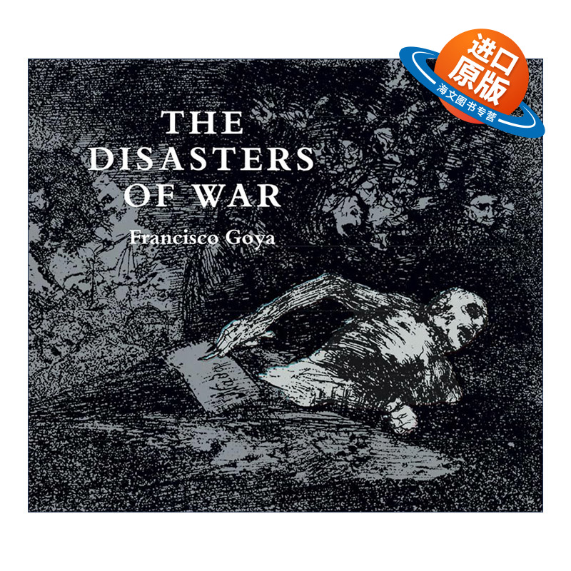 英文原版 The Disasters of War 战争的灾难 44幅画作集 西班牙半岛战争历史艺术图册 Franciso Goya弗朗西斯科·戈雅 英文版