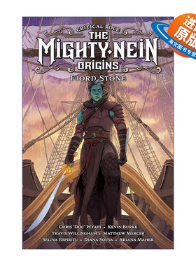 英文原版 Critical Role The Mighty Nein Origins Fjord Stone 关键角色 强力内恩起源 Dark Horse黑马漫画 Kevin Burke 精装