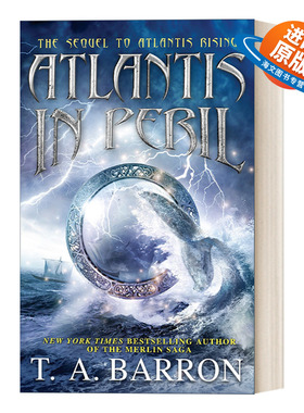 英文原版 Atlantis in Peril Atlantis Saga 02 亚特兰蒂斯传奇系列02 危难中的亚特兰蒂斯 儿童奇幻动作冒险小说 英文版 进口书籍