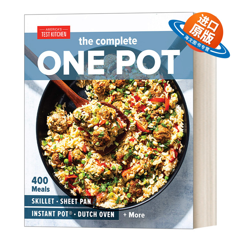 英文原版 The Complete One Pot 完整的一锅 用你的平底锅，烤盘，速溶锅，荷兰烤箱等做的400顿饭 英文版 进口英语原版书籍