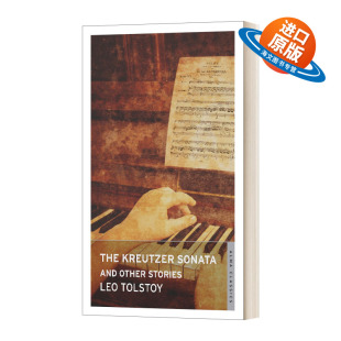 Sonata 进口英语书籍 英文版 列夫 The Kreutzer 托尔斯泰 Other and 系列 英文原版 Stories Alma经典 克莱采奏鸣曲及其他短篇小说