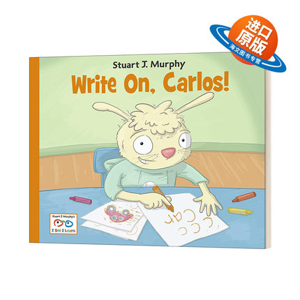英文原版 Write On  Carlos! I See I Learn 写呀 卡洛斯! 儿童认知启蒙绘本 英文版 进口英语原版书籍