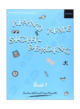英文原版 Piano Time Sightreading Book 1 牛津钢琴时光 乐符识别视奏技巧1 ABRSM英皇考级钢琴启蒙教材 英文版 进口英语原版书籍