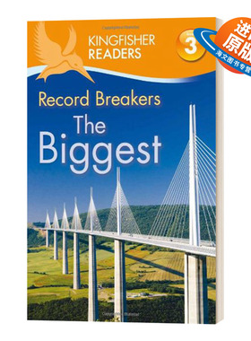 英文原版 Kingfisher Readers L3 Record Breakers-The Biggest 翠鸟分级读物系列L3 英文版 进口英语原版书籍