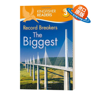 英文版 书籍 The Biggest Breakers Readers Record 进口英语原版 英文原版 翠鸟分级读物系列L3 Kingfisher