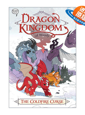 英文原版 The Coldfire Curse 冉冉升起的龙国系列1 漫画 英文版 进口英语原版书籍