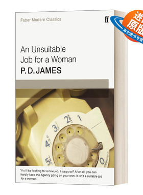 英文原版 An Unsuitable Job for a Woman 一份不适合女人的工作 PD詹姆斯侦探推理小说 英文版 进口英语原版书籍