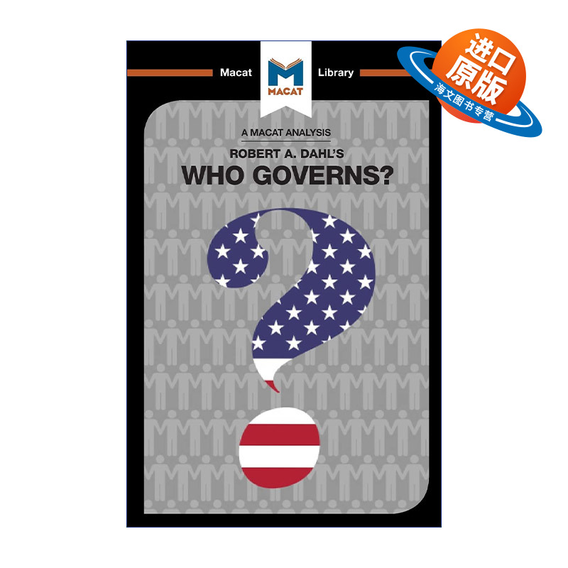 英文原版 Who Governs 谁统治 一个美国城市的民主和权力 MACAT解读系列 英文版 进口英语原版书籍
