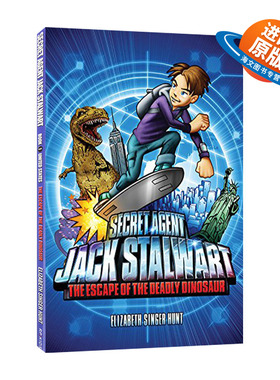 英文原版 Secret Agent Jack Stalwart Book 1 秘密特工之美国篇 英文版 进口英语原版书籍