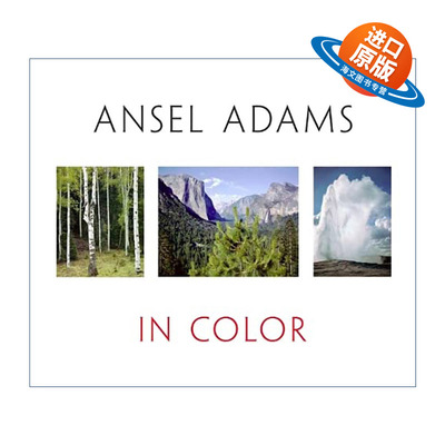 英文原版 Ansel Adams in Color 安塞尔亚当斯的色彩 风光摄影集 精装 英文版 进口英语原版书籍