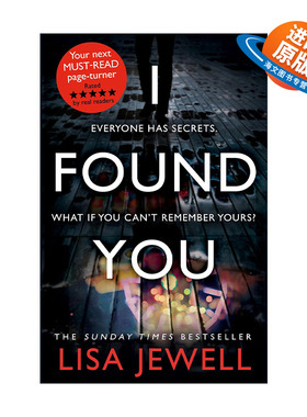 英文原版 I Found You 我找到你了 丽莎·杰威尔 畅销悬疑小说 英文版 进口英语原版书籍