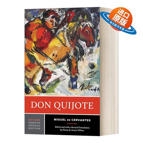 英文原版 Don Quijote 唐吉诃德 诺顿文学解读系列 Norton Critical Edition 英文版 进口英语原版书籍