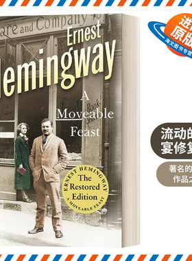英文原版 A Moveable Feast Restored Edition 流动的盛宴 修复版 含海明威原始手稿 英文版 进口英语原版书籍