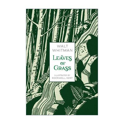 英文原版 Leaves of Grass 草叶集 经典精装插图版 英文版 进口英语原版书籍