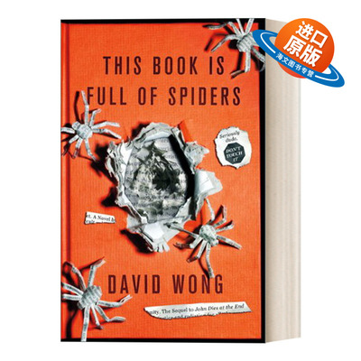 英文原版 This Book Is Full Of Spiders 本书充满蜘蛛 贾森帕金 王大卫 英文版 进口英语原版书籍