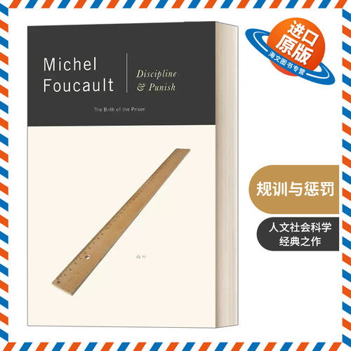 英文原版 Discipline and Punish The Birth of the Prison 规训与惩罚 米歇尔 福柯 英文版 进口英语原版书籍