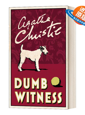 英文原版小说 Dumb Witness 阿加莎系列 沉默的证人 大侦探波罗Poirot 英文版 进口英语原版书籍