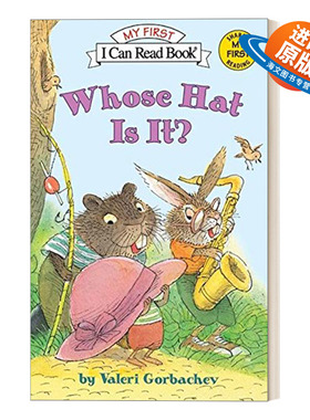 英文原版 Whose Hat Is It? 是谁的帽子 My First I Can Read分级阅读 英文版 进口英语原版书籍