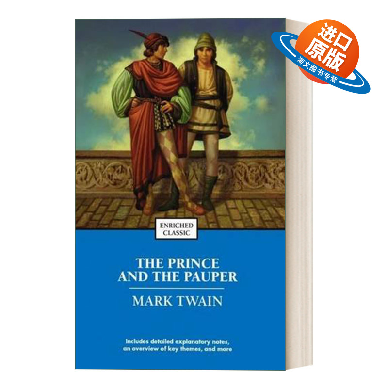 英文原版 The Prince and the Pauper 王子与贫儿 马克 吐温 Enriched Classics系列 英文版 进口英语原版书籍