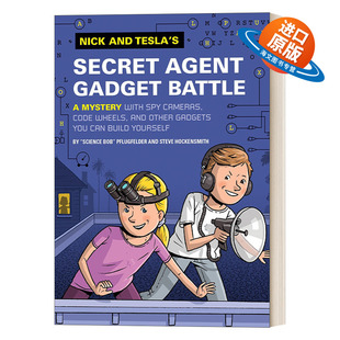 Tesla 秘密特工装 Tesla3 进口英语书籍 英文原版 Battle Secret 英文版 Agent 尼克和特斯拉系列3 Gadget and 备 Nick