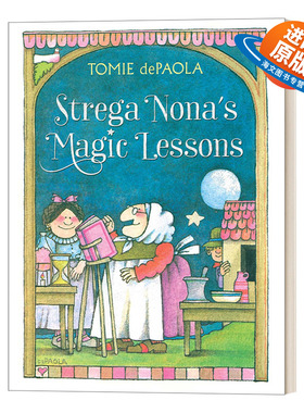 英文原版 Strega Nona's Magic Lessons 巫婆奶奶的魔法课  凯迪克奖得主作品 英文版 进口英语原版书籍