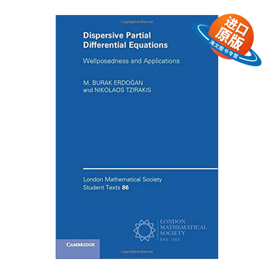 英文原版 Dispersive Partial Differential Equations 色散型偏微分方程 伦敦数学会学生文本系列 英文版 进口英语原版书籍