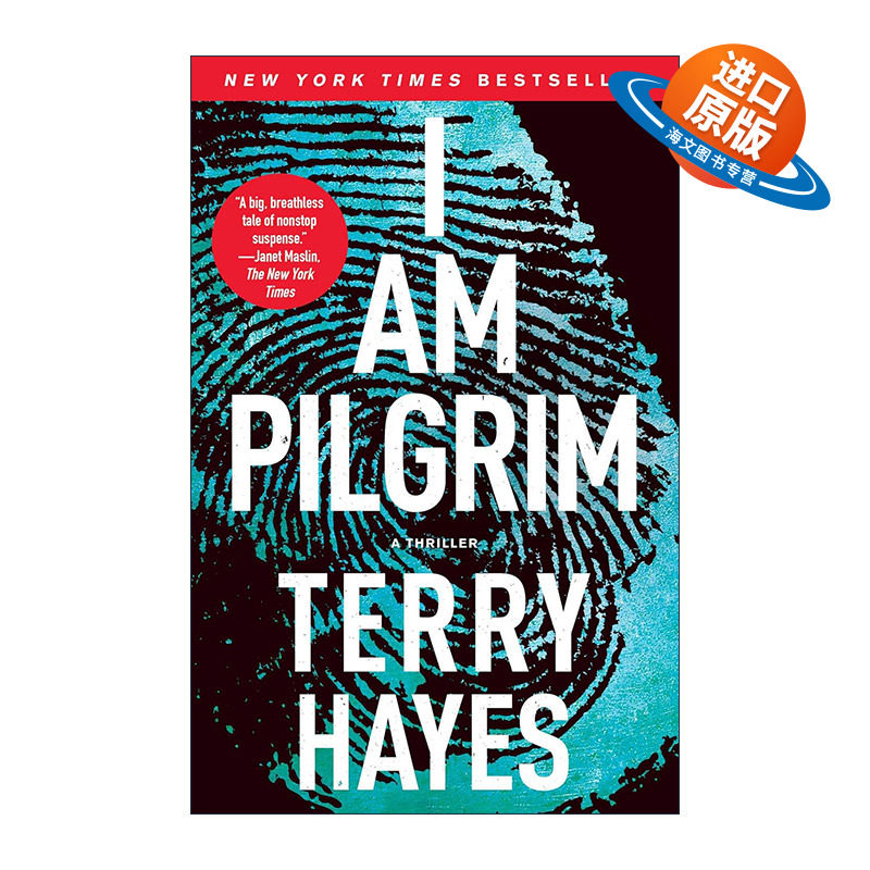 英文原版 I Am Pilgrim 朝圣者 悬疑故事 泰瑞·海耶斯 英文版 进口英语原版书籍