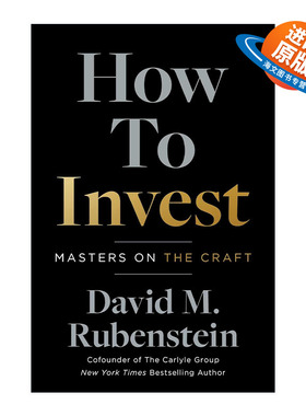 英文原版 How to Invest 如何投资 来自投资大师的建议 大卫·鲁宾斯坦 英文版 进口英语原版书籍