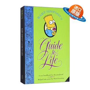 辛普森 Bart 英文原版 生活指南 进口英语原版 英文版 Simpson 书籍 Guide 精装 Life