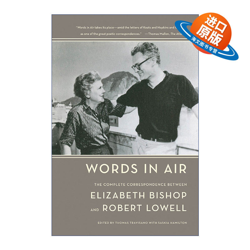 英文原版 Words in Air 空中之语 伊丽莎白毕肖普与罗伯特罗威尔的通信全集 英文版 进口英语原版书籍