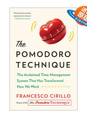 英文原版 The Pomodoro Technique 间歇高效率的番茄工作法 Francesco Cirillo 精装 英文版 进口英语原版书籍