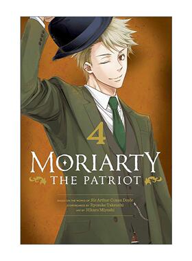 英文原版 Moriarty the Patriot Vol.4 忧国的莫里亚蒂 漫画卷四 英文版 进口英语原版书籍