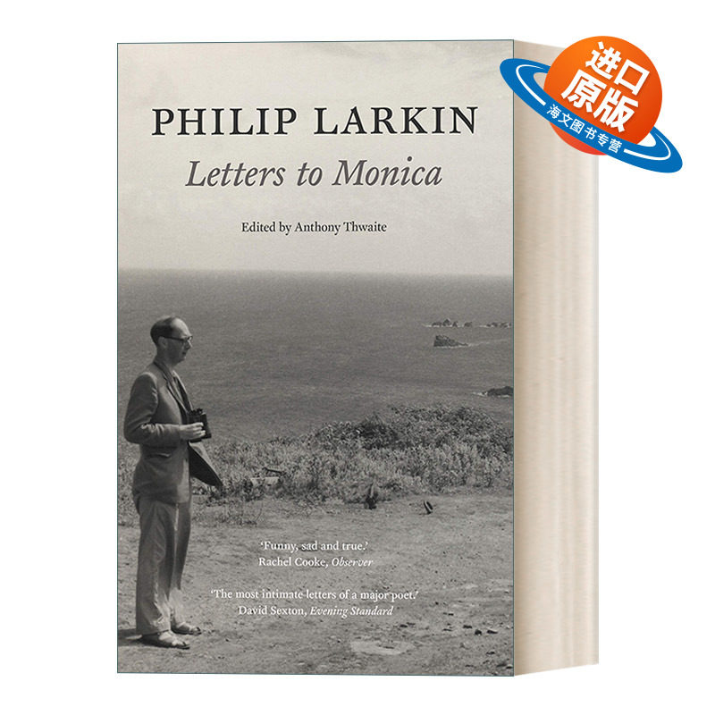 英文原版 Philip Larkin Letters to Monica 菲利普·拉金致莫尼卡·琼斯信件集 英文版 进口英语原版书籍