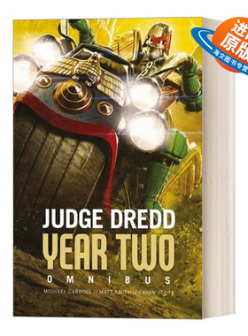 英文原版小说 Judge Dredd Year Two 特警判官漫画 第二年 英文版 进口英语原版书籍