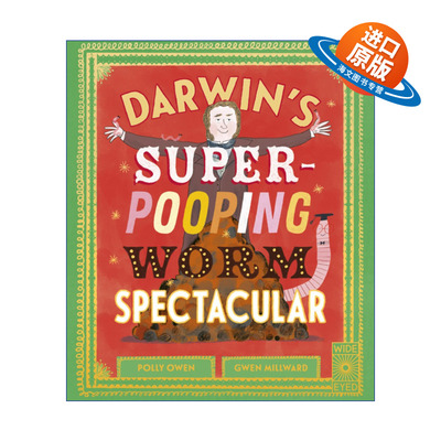 英文原版 Darwin's Super-Pooping Worm Spectacular 达尔文的超级蠕虫奇观 儿童科普百科精装 英文版 进口英语原版书籍