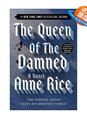 英文原版 The Queen of the Damned 吸血鬼编年史3 吸血鬼女王 安妮·赖斯 The Vampire Chronicles 03 英文版 进口英语原版书籍